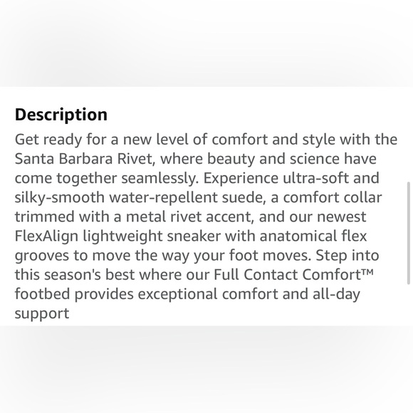 NEW‎ Spenco Santa Barbara Rivet Slip-On Suede Sneakers 7.5 Water Repellent Comfy - Picture 12 of 16